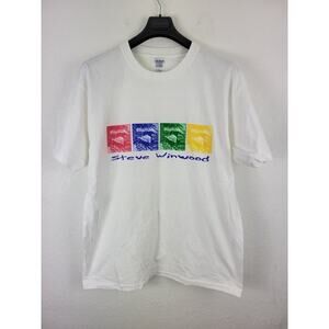 Steve Winwood Tour Rock Music Men's Band T Shirt Size XL